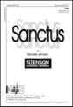 Sanctus TTBB choral sheet music cover